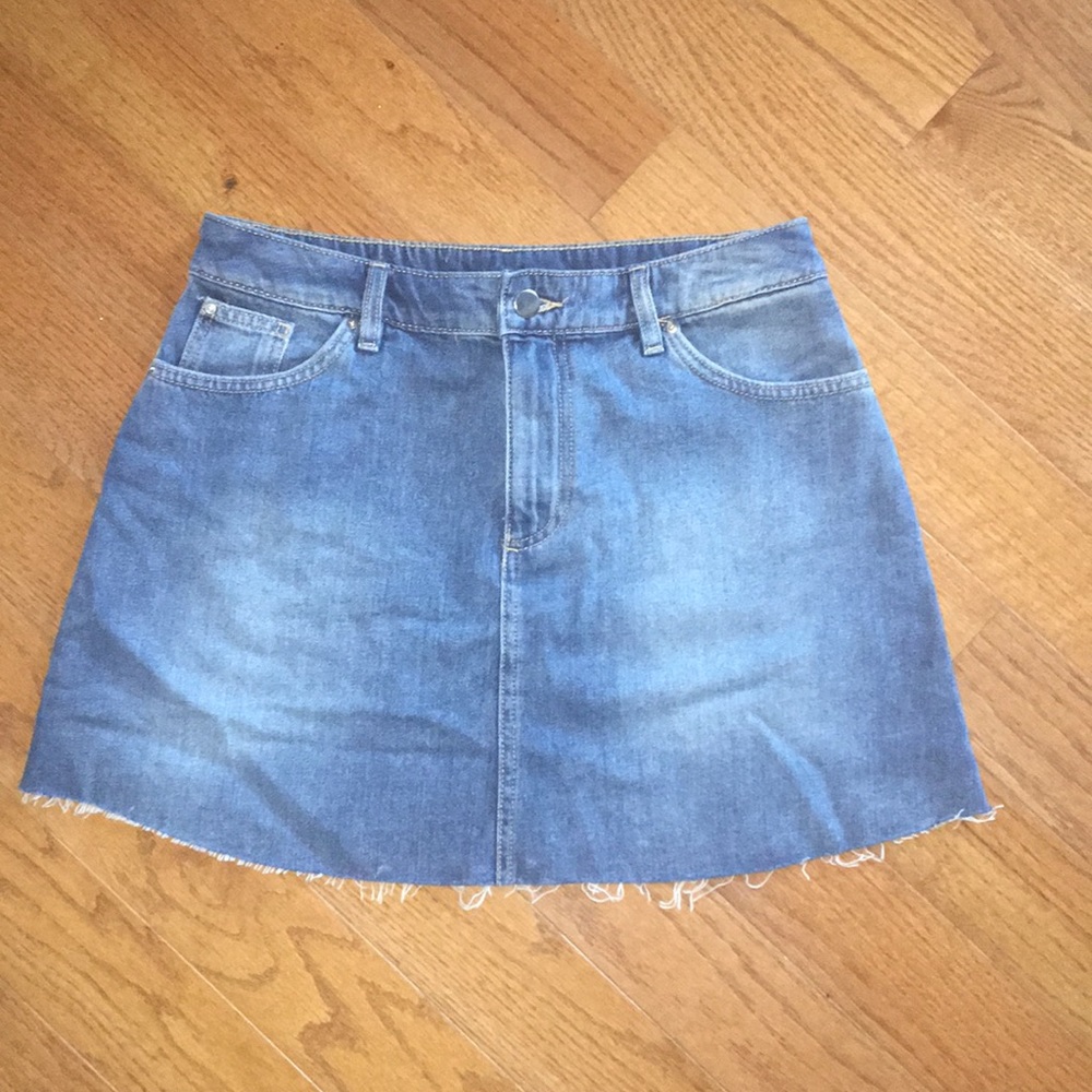 Denim skirt